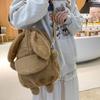 Versatile Backpack Plush School Bag Rucksack Daypack for Books Laptops and More