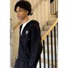 Unisex Oversized Zip-Up Hoodie Set With Embroidery Sportswear Teens Casual Streetwear 2025
