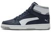 Rebound Mi-haut Bleu/Blanc/Gris 369573-16