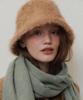 Tatiana Snow Fur Bucket Hat Ht8024 5 Colors