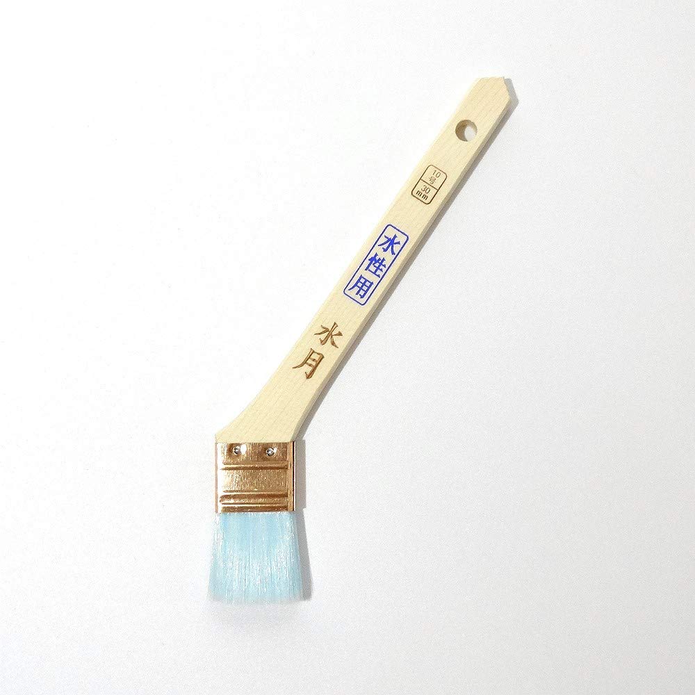 Hakeichi Paint Brush Gold 30mm of Water-Based "Suigetsu" Wrap, (Pack 5)