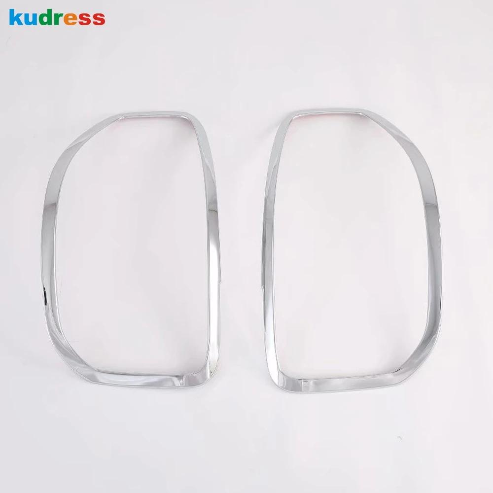 Rear Light Lamp Cover Trim For Hyundai Venue      2024 Carbon Car Tail Taillight Bezel Trims Accessories ABS Chrome
