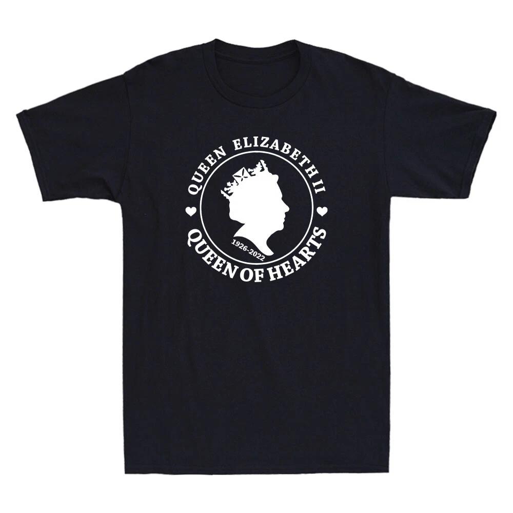 The Queen T Shirt Her Majesty Elizabeth II Tee RIP Queen England Unisex T-shirt L