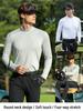 PGM2026 Men's Long Sleeve Golf Base Layer - Stretchable, Soft Spring/Summer Top