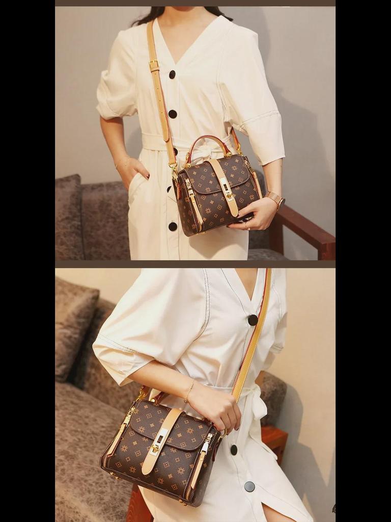 Women's 2025 Genuine Leather Retro Bucket Bag - Fashionable Shoulder Messenger Handbag