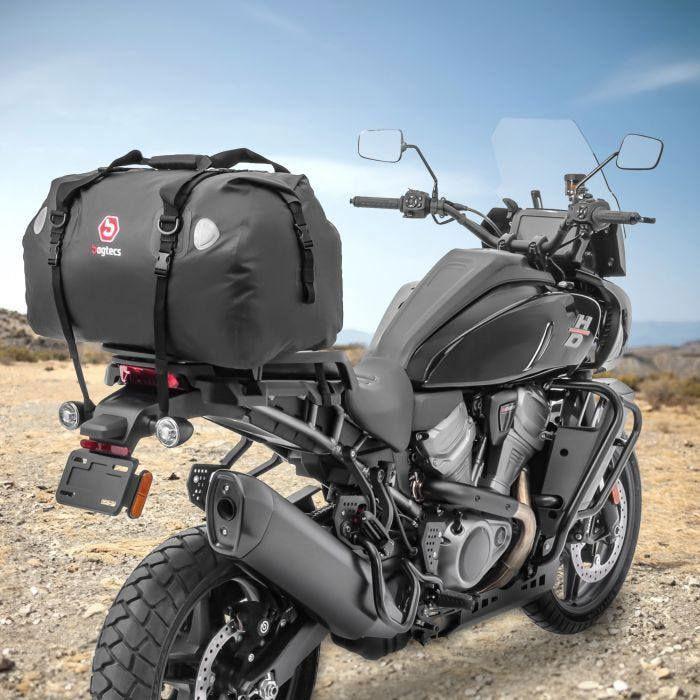 Motorrad-Satteltasche - Bagtecs XF60 Dry Bag - Wasserdicht - Volumen 60L - Universelle Befestigung