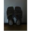 Anti-slip Shoes with Square Toe, Net Fabric, Women's New Style, Open-weave Summer Slippers Devotion