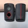 Silicone Key Fob Cover Case For Yamaha Nmax 155 / Nvx 155 / Aerox 155 / Aerox 300, Honeycomb Texture Soft Remote Key Protector