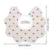 6 Layers Thickened Baby Muslin Cotton Bibs 306°AB Double Side Flower Round Neck Saliva Towel Print Feeding Burp Cloths Banadna