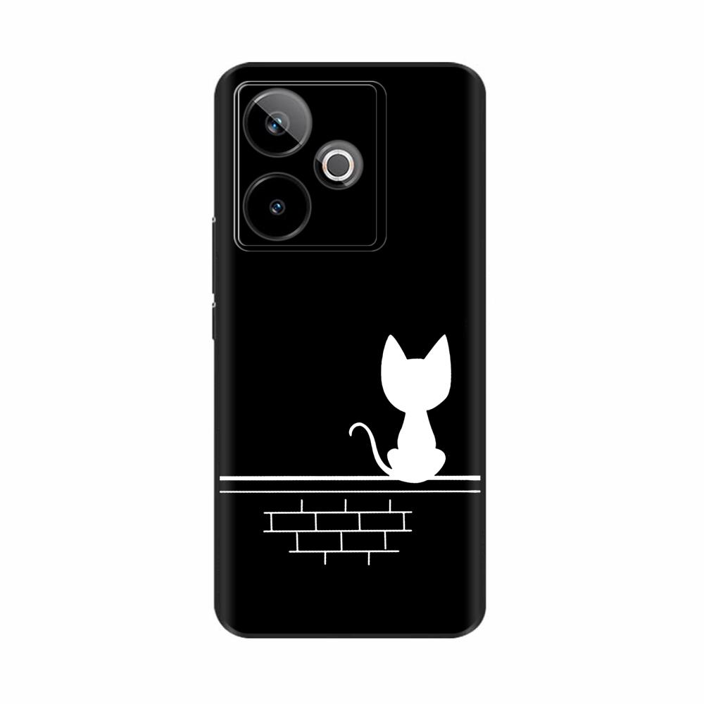 For Realme GT 7 Case Silicone Soft TPU Phone Back Cover For Realme GT 7T Case Cute Cartoon Cases For Oppo Realme GT7 Fundas Bags