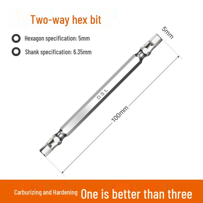 Industrial Grade Magnetic Hex Socket Driver Bit Set for Electric Screwdrivers and Hand Drills