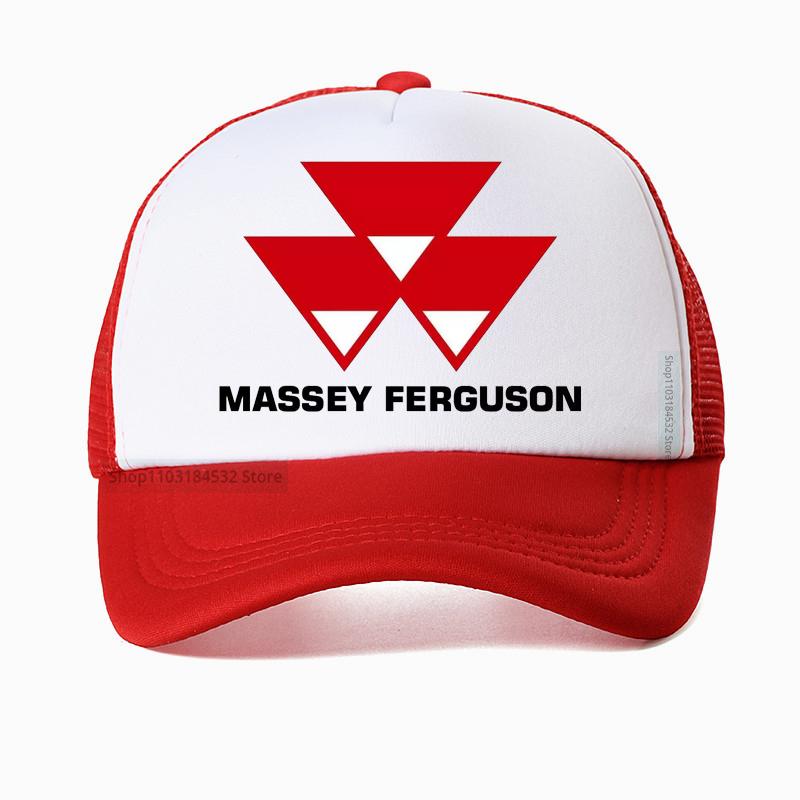

Кепка бейсболка Massey Ferguson Сельскохозяйственная техника Тракторы Фермерское оборудование Унисекс Сетчатая дышащая Кепка тракер Для улицы Защитная от солнца