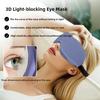 3D Sleeping Mask Block Out Light Sleep Mask For Eyes Soft Sleeping Aid Eye Mask for Travel Eyeshade Night Blindfold Eyepatch