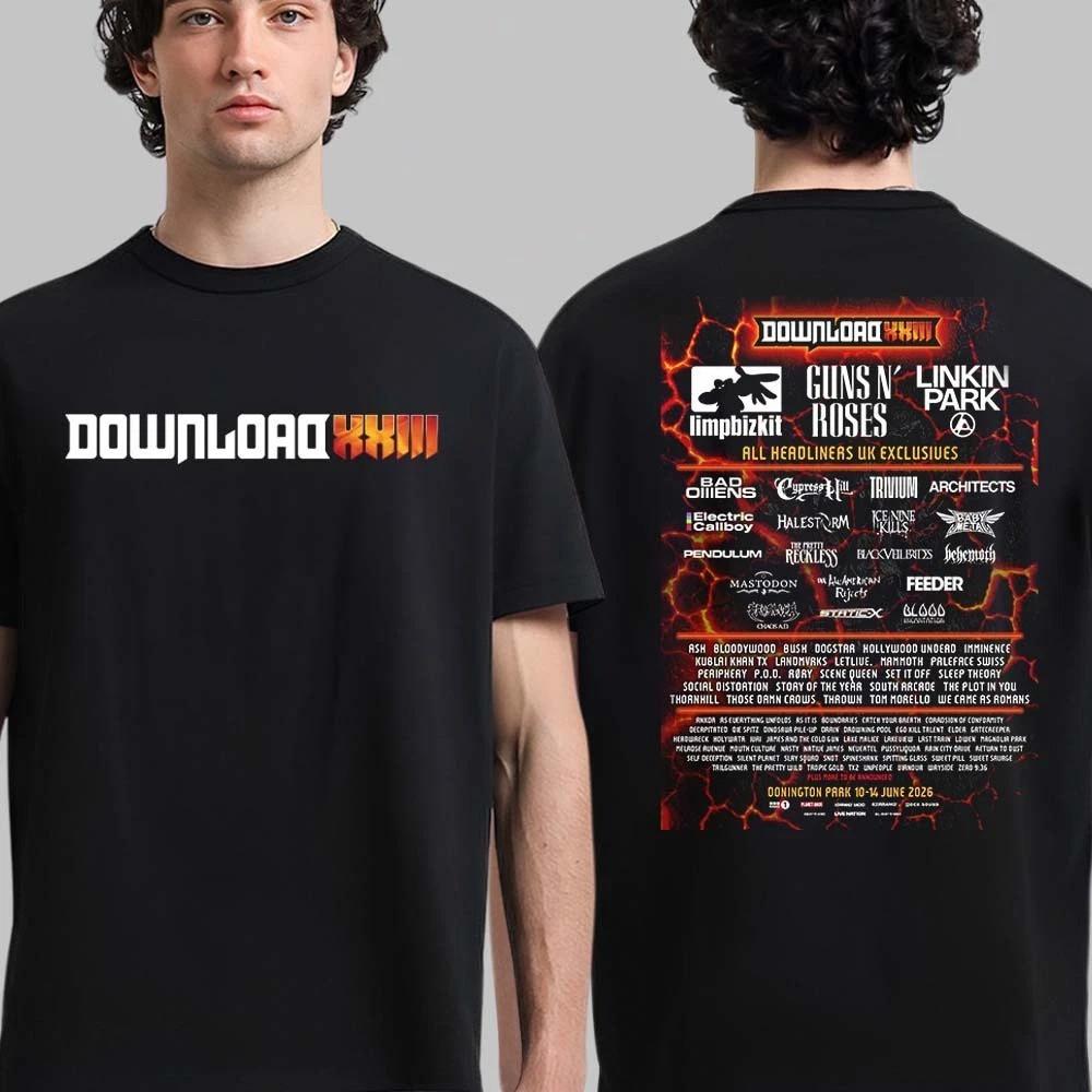 Download Festival XXIII 2026 Donington Park UK Lineup From 1014 June TShirt Unisex T-Shirt S