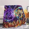 Naruto Print Flannel Blanket, Ultra Soft High Quality All Seasons Warm Throw, Home Decor Cozy Blanket, Perfect Christmas Gift
