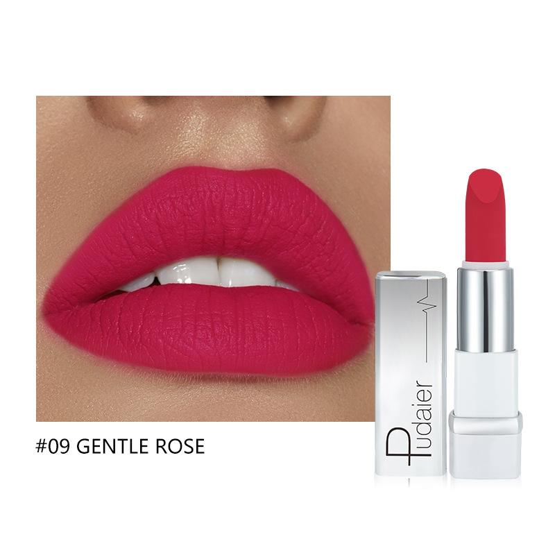 

Водостойкий 24-часовой бархатный матовый блеск для губ увлажняющие нюдовые помады стойкий сексуальный красный оттенок для губ макияж косметический блеск для губ 09