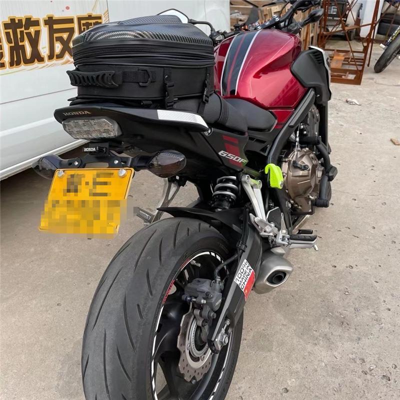 Suporte de placa de motocicleta para Honda CB650F CBR650F Acessórios Tail Tidy Fender Eliminator Registro