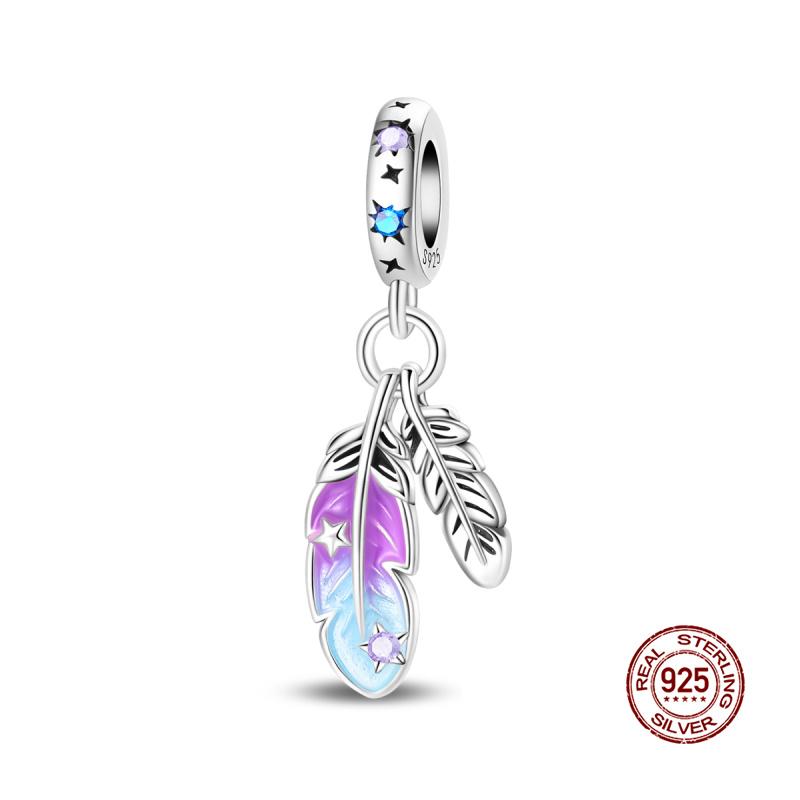 New In Original Charms Copper Party-Themed Food Models Charms Beads Fit 3Mm Original Bracelets Womens Diy Fine Jewelry Gifts