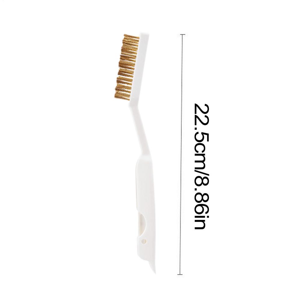 Küchenputzbürste Tiefenreinigung Herd Küchenherd-Bürste Hochleistungs-Schrubber mit Schaber Rostentferner Barbecue-Grill