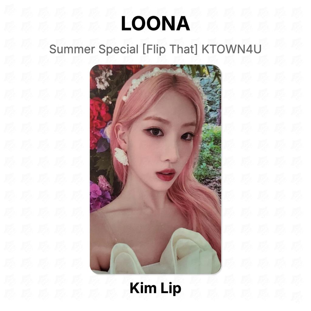 LOONA Summer Special [Flip That] KTOWN4U Official Photocard