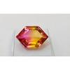 Certified Natural Tourmaline Bi-Color Fancy Cut 17-18 Ct Stunning Gemstone