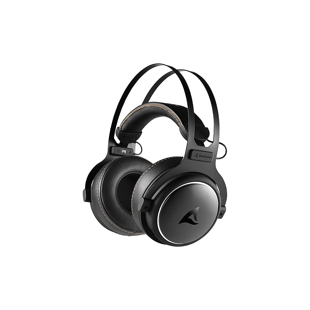 Sharkoon SKILLER SGH50 Gaming Headset with 50mm Driver Stereo Compatible with Series Official Japanese Distributor Hi-Res Audio, Unit, 3.5mm Jack,