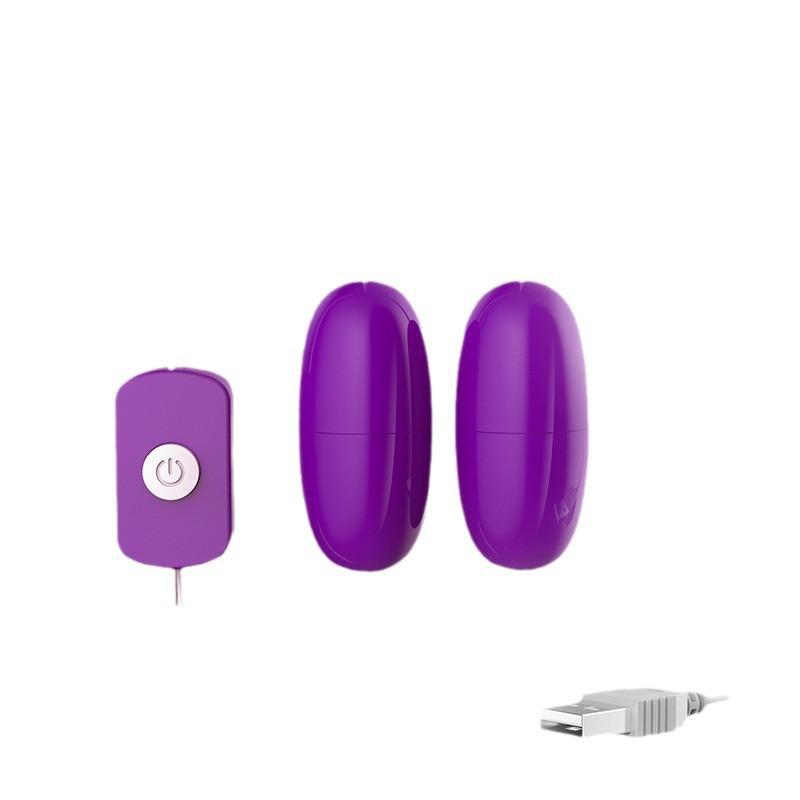 Lai Le USB Double Vibrator: Silent Tongue-Licking, Strong Vibration for Couples & Solo Play