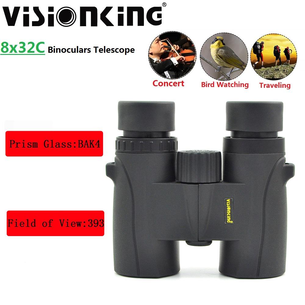 

Мисливський бінокль Visionking Bak4 8x32 Водонепроникний професійний високопотужний телескоп для спостереження за птахами Відкритий Prismaticos De Caza 8x32C Binoculars