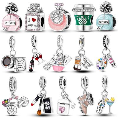 Charms Copper Original Daily Necessities Pendant Charm Beads Fits Bracelet Necklace For Women Luxury Diy Jewelry Fine Gifts