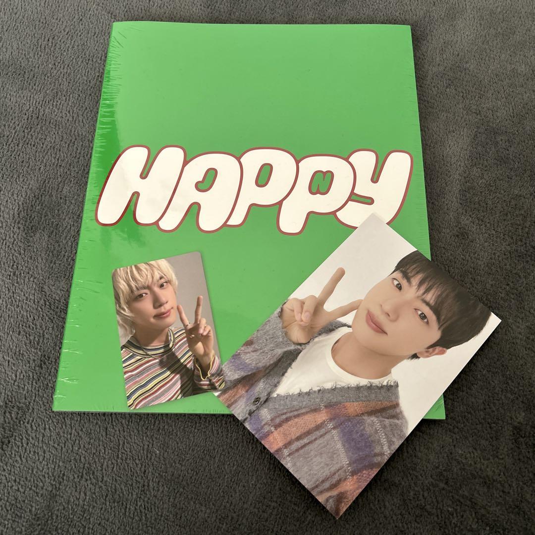 

[USED] JIN HAPPY Album with Japanese Bonus Official