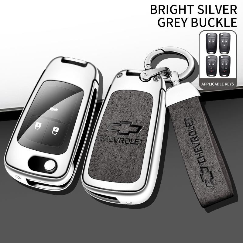 Pouzdro na klíč s překlopným krytem ze slitiny zinku, Obal, Taška, Chránič pro Chevrolet Cruze Aveo Trax Sail Malibu Captiva Prism Spark