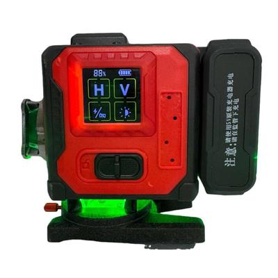 High-Precision 16-Line Laser Level with Strong Green Light