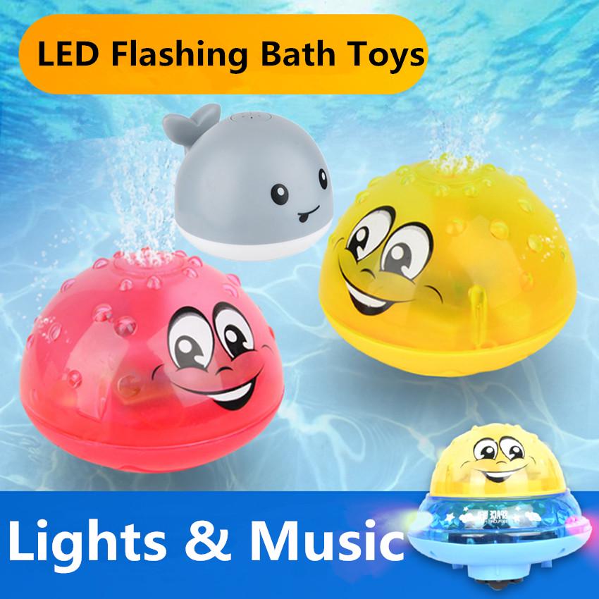 led bath toys