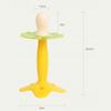 Baby&I Soother Silicone Teether, Teether + Case, Yellow, 1 Piece, Korean Baby Products