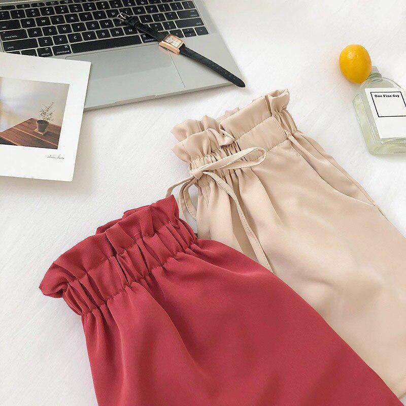 Buy Women's High Waist Casual Loose 
