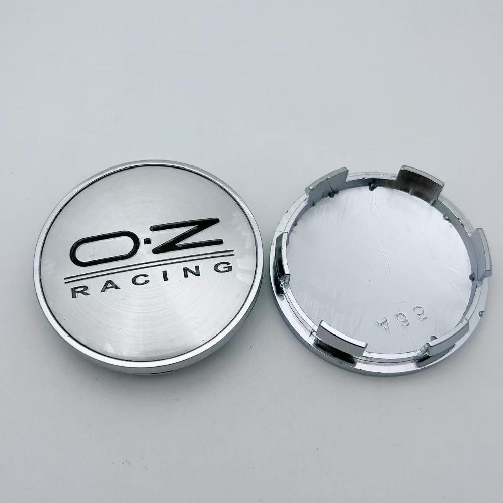 4pcs 65MM Car Wheel Center Caps with OZ O.Z Racing Logo Emblem Car Accessories for Wheels Hub Hubcaps Auto Rim Center Cover