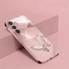 Diamant Schmetterling Metallisches Glas Handyhülle Geeignet für Samsung GalaxyS26 S25 S24 S22 S21 S20FE/Ultra/Plus Anti-Drop Rückabdeckung
