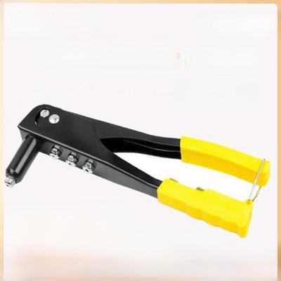 Manufacturer-Approved Single Manual Rivet Gun with Cap Nail and Core Rivet Functionality
