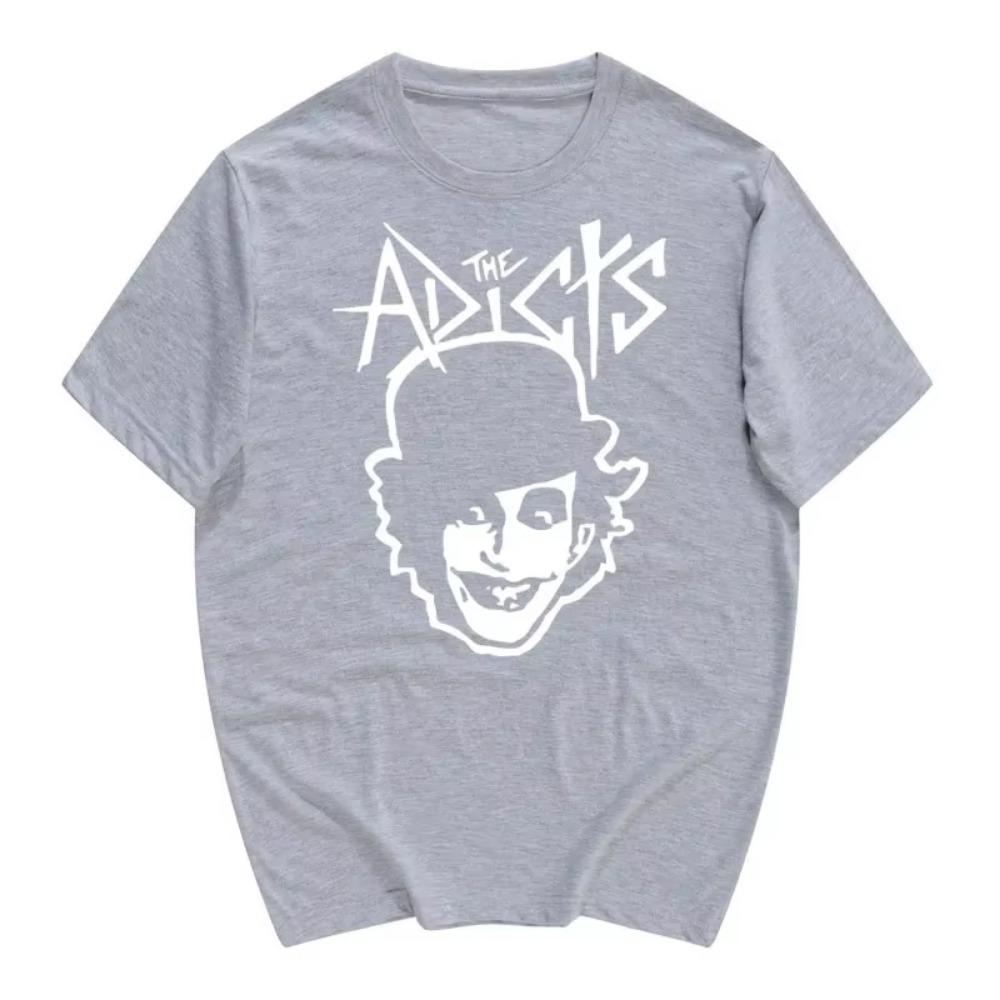 Clown Band, Music Periphery Rock ROCK Short-sleeved T-shirt Printed Crew Neck Men's Summer Half-sleeved T-shirt