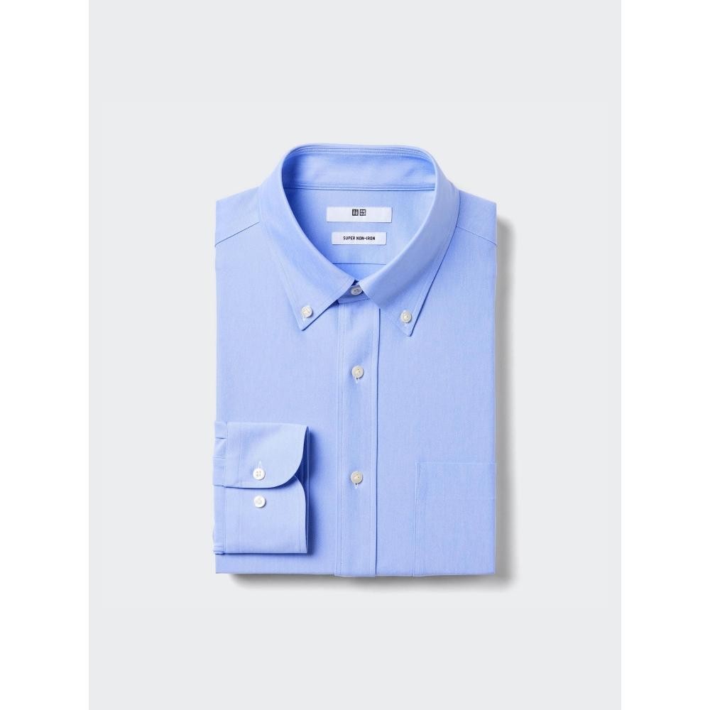 

UNIQLO JAPAN рубашка из джерси с супернежелезным покрытием BD с длинными рукавами