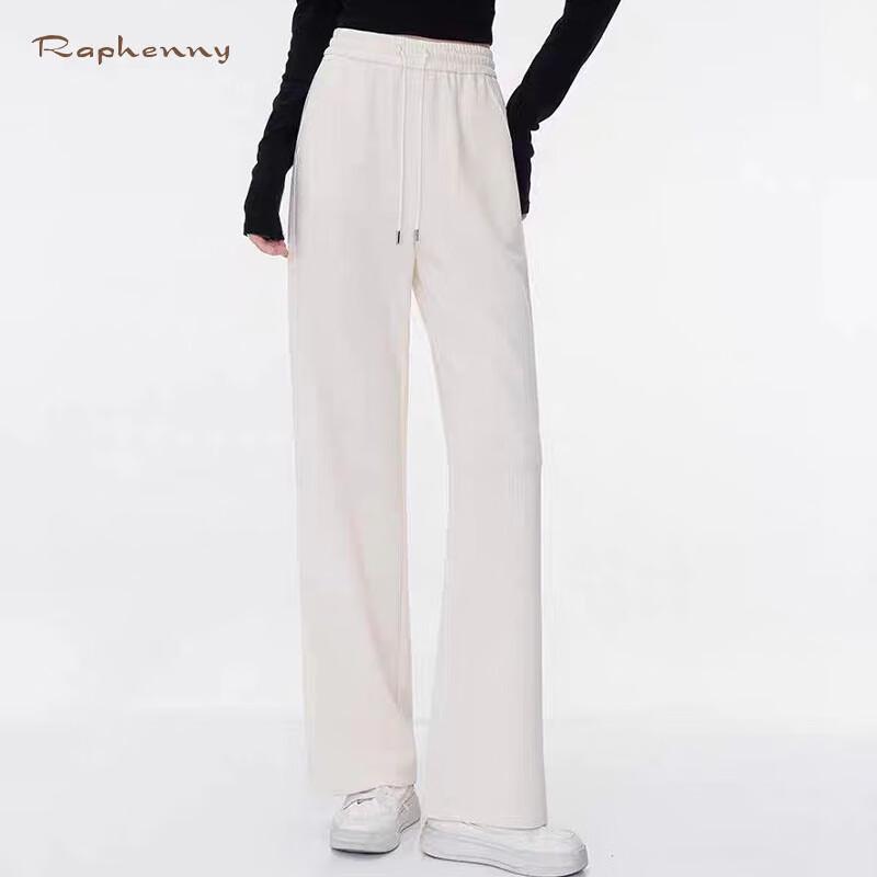 

Raphenny Women s Casual Drape Wide-Leg Pants XL