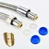 1.5/2/3M Stainless Steel Flexible Shower Hose Long Shower Water Hose Extension Plumbing Pipe Pulling Tube Bathroom Accessories