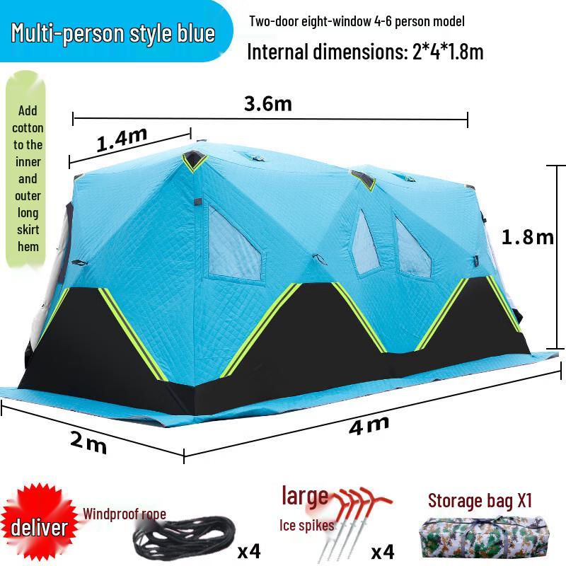 Upgraded Automatic Winter Fishing Tent