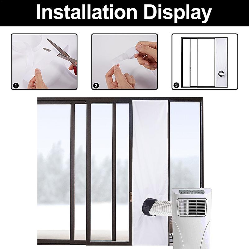 Universal Window Seal For Portable Air Conditioner And Tumble Dryer Window Sealing For Portable AC And Tumble Dryer
