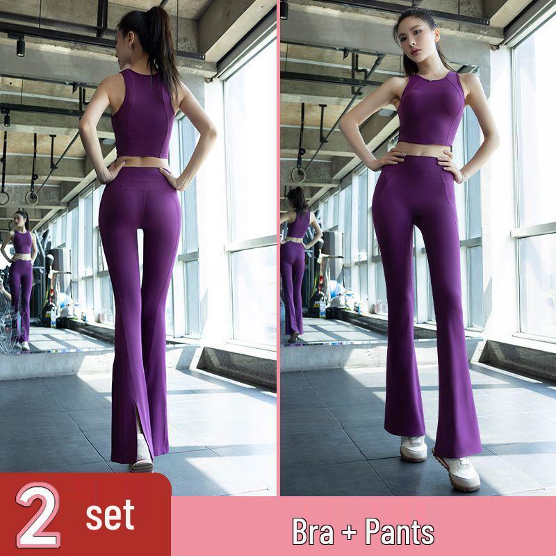 Conjunto de Fitness de Verano de Alta Gama para Mujer - Secado Rápido para Yoga y Pilates - Ropa Exterior de Manga Corta