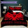 Custom Name Eintracht Frankfurt Pattern Bedding Uilt Set Uilt Cover Pillowcase Home Decoration Birthday Gift (1*duvet Cover+2*pillowcase Without Core)