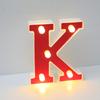 Red LED Letter Light for Parties and Proposals