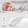 Drahtlose Maus 2,4G Bluetooth Ergonomische Optische PC Laptop Schnurlose Mäuse für Windows Computer Büro