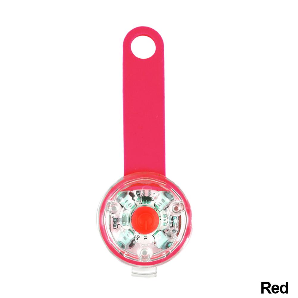 

Нашийники для собак, підвіска проти втрати, водонепроникна безпека, світлодіодне миготливе світло, USB, перезаряджувана світлодіодна підвіска для собак, котів, домашніх тварин червоний