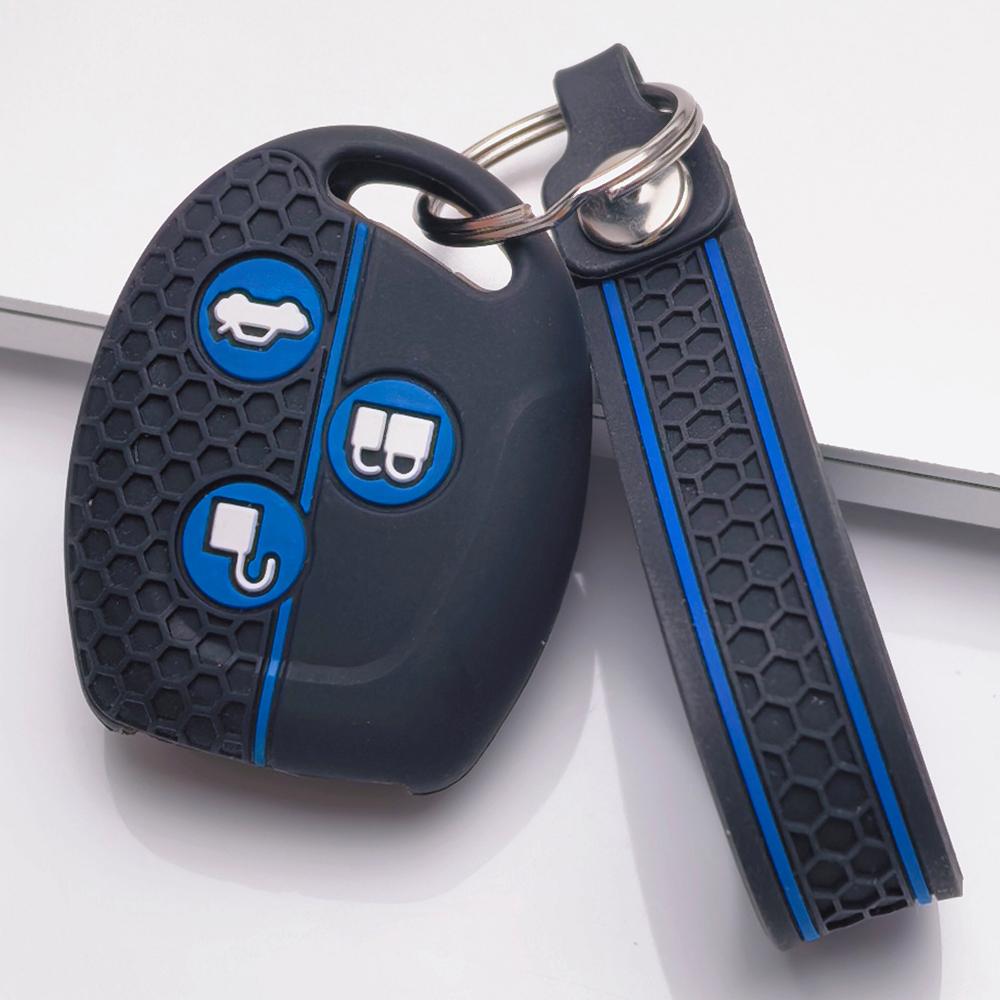 Key Fob Cover for Ford Fiesta Focus Mondeo Galaxy Kuga Escape Transit Ranger Mk4 with Keychain Anti-Scratch Surface Shockproof Structure